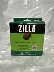 Zilla Replacement Filter Cartridges Medium, 3 Pack