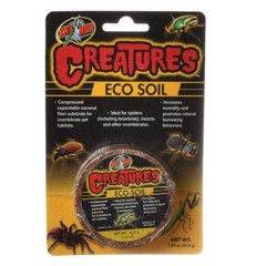 Zoo Med 3 Pack of Creatures Eco Soil, 1.59 Ounces Each, One Size, Brown