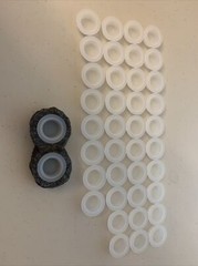Clear 1/4 Oz Gecko Reptile Trantula Silicone Cups With Holder Like Beer Savers