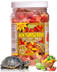Box Turtle Food Instant Meal for Reptiles – Nutritious Turtle Food, Tortoise …
