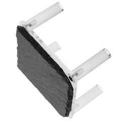 Reptile Desert Decor Sunbathing Platform Lizard Tank Basking Rock