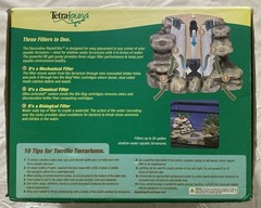 Tetra Decorative Repto-Filter Aquarium Terrarium Frog Reptiles 55 Gallons (G)