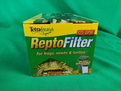 TetraFauna ReptoFilter 125 GPH For Frogs Newts Turtles