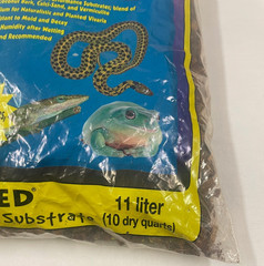 T-Rex Reptile Terrarium Substrate – Jungle Bed 10 qt. bag – New Sealed Plastic
