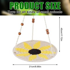 Reptile Hammock,Bearded Dragon Accessories for Habitat Leopard Gecko Tank Acc…