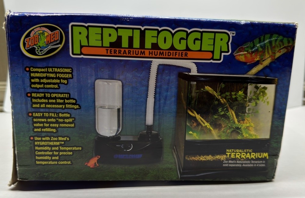 ZOO MED REPTI FOGGER – REPTILE TERRARIUM HUMIDIFIER