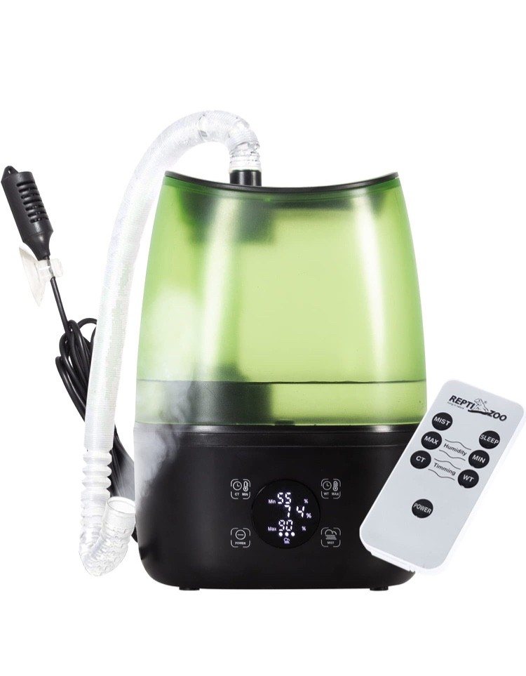 Reptile Automatic Fogger 2 IN 1 Digital Timing & Hygrostat Humidifier Remote SEE