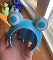 Various 3D Printed Airbrushed Frog Hides! REGULAR SIZE (GROUP 2) !READ DESCRIP!