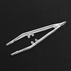 10pcs Reptile Feeding Non Slip Tweezers Clamp Pliers Plastic Feeder Clip Pet