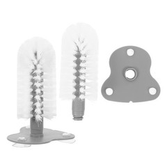 2 Pcs Turtle Cleaning Brush for Cup Aquarium Decorations