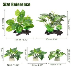 Aquarium Plastic Plants, Driftwood Betta Silk Plants, Silk Plants Aquarium Se…