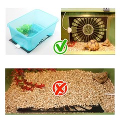 YOUMU Reptile Heating Pad- (5W/15W/25W/35W) Temperature Adjustable Terrarium