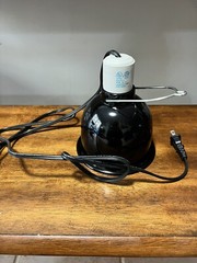 Fluker’s Deep Dome Mini Sun Dome Lamp 5.5 In With 50 Watt Basking Bulb.