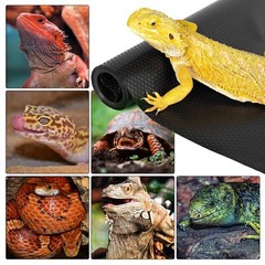 Reptile Substrate Mat Terrarium Carpet 118″ x 23.6″ Non-Adhesive Reptile Terr…