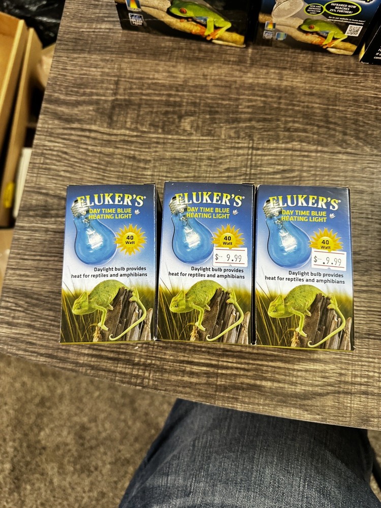 Reptile, Flukers Professional Series Daytime Blue Heating Light (40 Watt) (3)