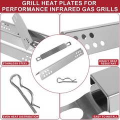 Grill Replacement Kit for Charbroil TRU-Infrared 463642316 463644220 46324551…