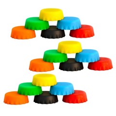 24Pcs Reusable Silicone Pet Feeding Bowls Stable Wide Rim Food and Water Dishes