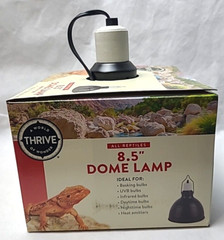 New Thrive 8.5″ Dome Lamp 6ft Cord On/Off Switch for 150 Watt bulb
