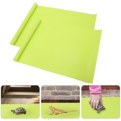 2Pcs Durable Reptile Carpet Mat Non Stick Smooth Surface for 40 Gallon Tank
