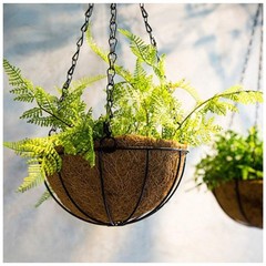 Coco Liners for Planters 16 Inch 4PCS Round Shape Coco Liner Coir Fiber Repla…