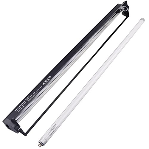 Aiicioo T5 UVB Lighting Combo Kit 24W – Light Fixture and Light Bulb(22Inch 24W)