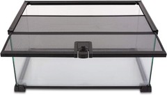 10 Gallon Reptile Tank Glass Natural Cages Terrarium 20″ x 12″ x 10″ Sliding …