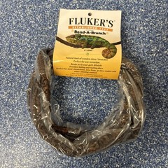 2- Flukers Bend-A-Branch Reptile Terrarium Decoration ( 3/8″ Diameter (6′ Long)