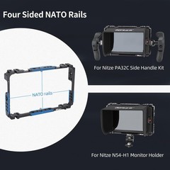 Nitze Cage for OSEE G7/T7 with Sunhood and Four Sides Built-in NATO Rails -TP…