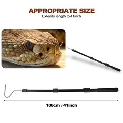 Smarkey Snake Catcher Hook Stick Tongs Catch Grabber Catching Handling Tool