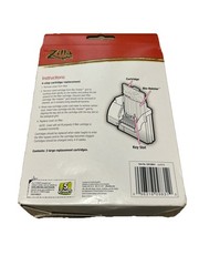 Zilla Reptile Pet Terrarium Water Filter Replacement Cartridge Large, 3-Pack