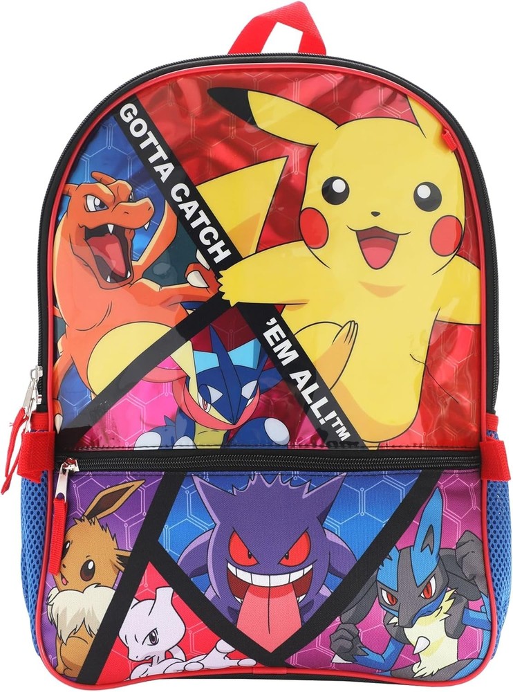 Bioworld Boys Youth 5-Piece Backpack Set One Size