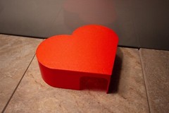 Heart Shaped Valentine’s Day Reptile Hide for Leopard Geckos/Reptiles