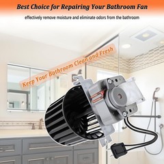 S97009796 Bathroom Fan Motor Assembly for Bulb Ceiling Heater 164-E/G/J/K/L/M…