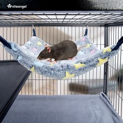 Hanging Hammock Nap Sack Swing Bag Pet Sleeper for Ferret Rat Sugar Glider an…