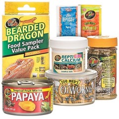 Zoo Med Bearded Dragon Food Sampler Value Pack