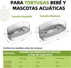 Escape-Proof 6.5 Gallon Turtle Tank Kit with Basking Platform & Filter – Acrylic