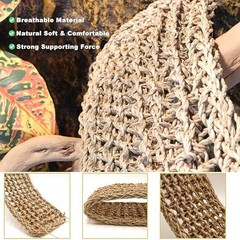 Reptile Hammock for Bearded Dragons & Lizards – Tank Accessories & Habitat Décor
