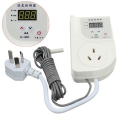 Digital Thermostat Controller Heat Mat Light Incubator For Snake Lizard Reptile
