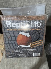 ReptiChip Reptile Substrate Coconut Chip Block for Snake and Lizard Bedding