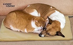 GOTOQOMO 20″x 32″ Pet Heating Pad, PVC Material Waterproof Pet Heating Pads w…