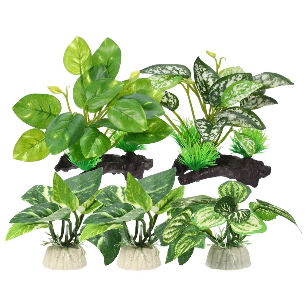 Aquarium Plastic Plants, Driftwood Betta Silk Plants, Silk Plants Aquarium Se…