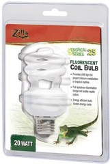 Reptile, Zilla Tropical UV Coil Lamp (20 Watts)
