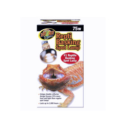 Zoo Med Repti Basking Spot Reptile Lamp Heat 75W (1 Bulb)
