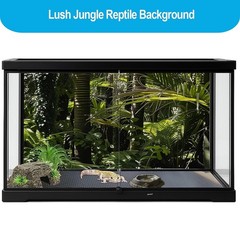 3 Pcs Reptile Tank Background, Bearded Dragon Tank Accessories, 36×18 inches …