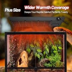Reptile Heat Panel Adjustable Temperature Under Lid