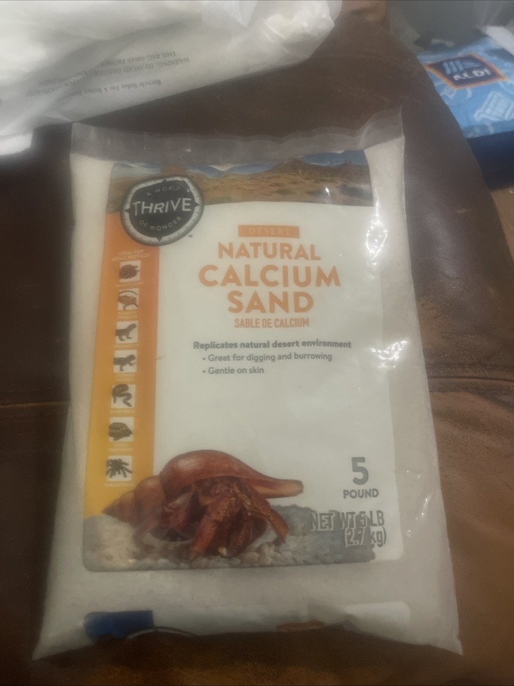 Thrive Desert Natural Calcium Sand 5lbs