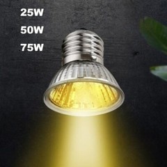Reptile Lamp 25/50/75W UVA UVB Pet Heat Light Bulb Turtle Tortoises Basking E27
