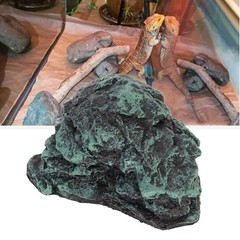 Reptile Rock Hide Cave Simulation Realistic Safe Comfortable Resin Rock Hideout