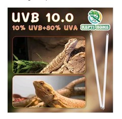 2 Pack 24W-Watt T5 HO Reptile Light Desert UVA UVB 10.0 Fluorescent Tube – 22…