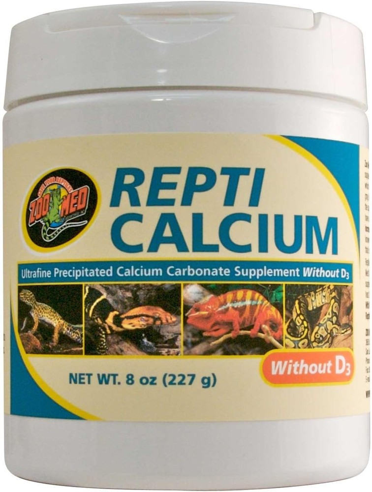 Reptile Calcium without Vitamin D3 8-Ounce